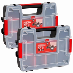 Storage Organizer,Small Parts Organizer with 10-Compartments,Lid Includes Secure Latch (CMST60964M), (Pack of 6) Storage Organizer,Small Parts Organizer with 10-Compartments,Lid Includes Secure Latch (CMST60964M), (Pack of 6)