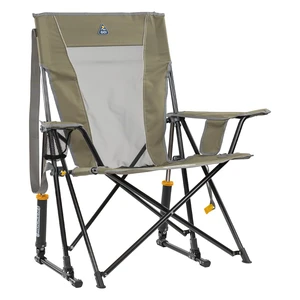 Comfort Pro Rocker Camping Chair | Portable Folding Rocking Chair with Durable Armrests & Drink Holder Loden Green Comfort Pro Rocker Camping Chair | Portable Folding Rocking Chair with Durable Armrests & Drink Holder Loden Green