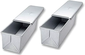 Pullman Loaf Pan, 9 x 4 x 4, Aluminized Steel Pullman Loaf Pan, 9 x 4 x 4, Aluminized Steel