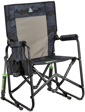 Outdoor Stowaway Rocker - Stealth Camo Outdoor Stowaway Rocker - Stealth Camo
