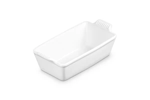 Stoneware Heritage Loaf Pan, 9" x 5" x 3" (1.5 qt.), White Stoneware Heritage Loaf Pan, 9" x 5" x 3" (1.5 qt.), White