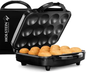 Non-Stick 12-Count Electric Cupcake Maker Machine, Bakes 12 Full Size Cupcakes, Muffins, Pizza Cups and Cinnamon Buns, Built-In Safety Lock, Vertical Storage, Black Non-Stick 12-Count Electric Cupcake Maker Machine, Bakes 12 Full Size Cupcakes, Muffins, Pizza Cups and Cinnamon Buns, Built-In Safety Lock, Vertical Storage, Black