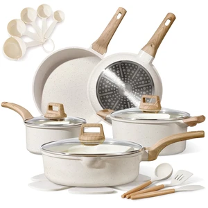 20pcs Pots and Pans Set, Nonstick Cookware Sets | Induction Cooking, Ultra Durable, Easy to Clean, Even Heating, All-Stovetop Compatible, PFOA-Free Kitchen Set 20pcs Pots and Pans Set, Nonstick Cookware Sets | Induction Cooking, Ultra Durable, Easy to Clean, Even Heating, All-Stovetop Compatible, PFOA-Free Kitchen Set