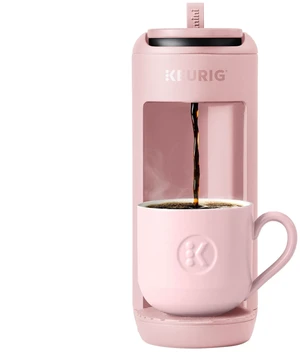 K-Mini Mate Single Serve K-Cup Pod Coffee Maker, Pink Sands | Brews Up to 12 oz Cup, Compact Portable Coffee Machine for Small Spaces, Great for Dorms & Offices K-Mini Mate Single Serve K-Cup Pod Coffee Maker, Pink Sands | Brews Up to 12 oz Cup, Compact Portable Coffee Machine for Small Spaces, Great for Dorms & Offices