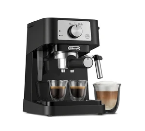 Stilosa Compact Manual Espresso Machine, Manual Milk Frother | #1 Worldwide Espresso Machine Maker, 15 Bar Pump Pressure, Stainless Steel Boiler, Frother, Compact Design Stilosa Compact Manual Espresso Machine, Manual Milk Frother | #1 Worldwide Espresso Machine Maker, 15 Bar Pump Pressure, Stainless Steel Boiler, Frother, Compact Design