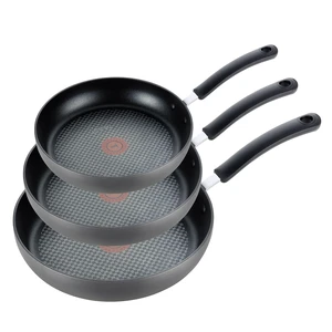 Ultimate Hard Anodized Nonstick Fry Pan Set 3 Piece: 8, 10.25, & 12 Inch, Oven Broiler Safe 400F, Kitchen Cookware Set, Pots and Pans Set Non Stick, Frying Pans, Skillets, Dishwasher Safe, Onyx Ultimate Hard Anodized Nonstick Fry Pan Set 3 Piece: 8, 10.25, & 12 Inch, Oven Broiler Safe 400F, Kitchen Cookware Set, Pots and Pans Set Non Stick, Frying Pans, Skillets, Dishwasher Safe, Onyx