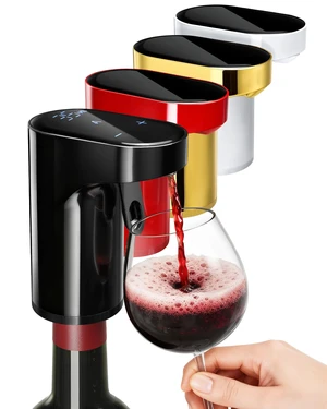 5 in 1 Wine Aerator Whiskey Dispenser,Liquor Decanter, Alcohol Pourer-Black | Ideal Gift for Holidays & Birthdays | 1-Second Aeration | Easy Tap-to-Pour | 1-999ml Precision | USB-C Rechargeable |Smart 5 in 1 Wine Aerator Whiskey Dispenser,Liquor Decanter, Alcohol Pourer-Black | Ideal Gift for Holidays & Birthdays | 1-Second Aeration | Easy Tap-to-Pour | 1-999ml Precision | USB-C Rechargeable |Smart