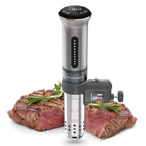 Sous Vide Cooker Machine Ultra-quiet 1100 Watts Sous Vide G300S | Precision Cooker IPX7 Waterproof Stainless Steel, Suvee Cooker Immersion Circulator Accurate Temp Digital LED Touch Screen Sous Vide Cooker Machine Ultra-quiet 1100 Watts Sous Vide G300S | Precision Cooker IPX7 Waterproof Stainless Steel, Suvee Cooker Immersion Circulator Accurate Temp Digital LED Touch Screen