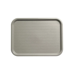 Café Cafeteria Tray, Fast Food Tray for Restaurant or Commercial Use, 12" x 16", 24 Count, Gray Café Cafeteria Tray, Fast Food Tray for Restaurant or Commercial Use, 12" x 16", 24 Count, Gray