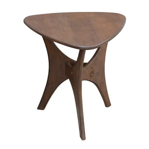 Blaze Accent Tables - Wood Side Table - Pecan, Mid-Century Modern Style End Tables - 1 Piece Small Tables For Living Room Blaze Accent Tables - Wood Side Table - Pecan, Mid-Century Modern Style End Tables - 1 Piece Small Tables For Living Room