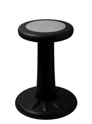 ActiveChairs Kids Wobble Chair, Flexible Elementary Classroom Seating, Improves Focus, Posture and Helps ADHD/ADD, Sensory Chair, Active Fidget Chairs, Pre-Teen 17.75" Stool, Ages 7-12, Black ActiveChairs Kids Wobble Chair, Flexible Elementary Classroom Seating, Improves Focus, Posture and Helps ADHD/ADD, Sensory Chair, Active Fidget Chairs, Pre-Teen 17.75" Stool, Ages 7-12, Black