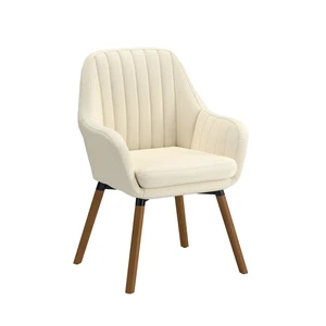 Tuchico Contemporary Fabric Accent Chair, Arm Rest, Tan Tuchico Contemporary Fabric Accent Chair, Arm Rest, Tan