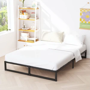 10 Inch Queen Bed Frame Metal Platform Bed, Black | Queen Size Bed Frame, Mattress Foundation with Steel Slat Support, No Box Spring Needed, Easy Assembly 10 Inch Queen Bed Frame Metal Platform Bed, Black | Queen Size Bed Frame, Mattress Foundation with Steel Slat Support, No Box Spring Needed, Easy Assembly