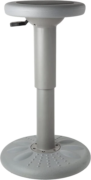 ActiveChairs Adjustable Wobble Stool, Flexible Classroom Seating, Improves Focus, Posture & Helps ADHD/ADD, Sensory Chair, Active Desk Chairs, Adjusts from 16.65" to 23.75", Ages 13-18, Grey ActiveChairs Adjustable Wobble Stool, Flexible Classroom Seating, Improves Focus, Posture & Helps ADHD/ADD, Sensory Chair, Active Desk Chairs, Adjusts from 16.65" to 23.75", Ages 13-18, Grey