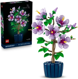 Botanicals Hibiscus Flower Building Set - Artificial Plant & Flower Building Blocks for Women & Men, Ages 18+ - Home, Office Decor Gift Idea - 10372 Botanicals Hibiscus Flower Building Set - Artificial Plant & Flower Building Blocks for Women & Men, Ages 18+ - Home, Office Decor Gift Idea - 10372