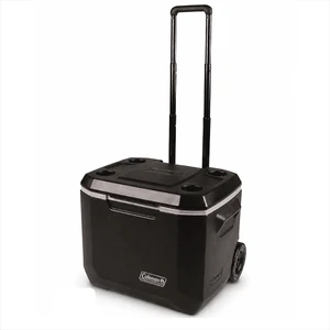 Xtreme Rolling Cooler with Wheels, 50-Quart, Black | Keeps Ice Up to 5 Days, Holds Up to 84 Cans, Heavy-Duty Wheels for Any Terrain, Lid Supports 250 Pounds Xtreme Rolling Cooler with Wheels, 50-Quart, Black | Keeps Ice Up to 5 Days, Holds Up to 84 Cans, Heavy-Duty Wheels for Any Terrain, Lid Supports 250 Pounds