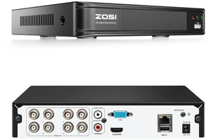 H.265+ 8 Channel 5MP Lite Security DVR Recorder, Hybrid 4-in-1, NO HDD | AI Human Vehicle Detection, Alert Push, Support Analog AHD TVI CVI Cameras, Remote Access, 8CH Surveillance DVR H.265+ 8 Channel 5MP Lite Security DVR Recorder, Hybrid 4-in-1, NO HDD | AI Human Vehicle Detection, Alert Push, Support Analog AHD TVI CVI Cameras, Remote Access, 8CH Surveillance DVR