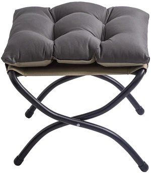 15" Upholstered Folding Foot Rest Stool with Foldable Metal Frame Dark Grey | Foldable Indoor/Outdoor Footrest Washable Ottoman Footstool Compact Size 18.5"×14.8"×15" for Living Room, Bedroom, Patio 15" Upholstered Folding Foot Rest Stool with Foldable Metal Frame Dark Grey | Foldable Indoor/Outdoor Footrest Washable Ottoman Footstool Compact Size 18.5"×14.8"×15" for Living Room, Bedroom, Patio