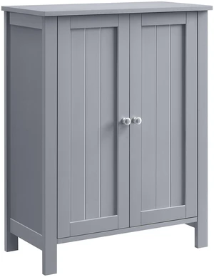 Bathroom Floor Storage Cabinet,2 Adjustable Shelves,Dove Gray | Bathroom Storage Unit, 23.6"L x 11.8"W x 31.5"H, HELAN Collection UBCB060P36 Bathroom Floor Storage Cabinet,2 Adjustable Shelves,Dove Gray | Bathroom Storage Unit, 23.6"L x 11.8"W x 31.5"H, HELAN Collection UBCB060P36