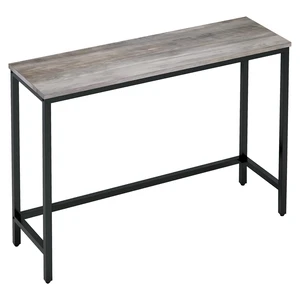 39.4 Console Table Hallway Entrance Table Sofa Table Behind Couch | Accent Table for Living Room, Entryway, Easy Assembly, Grey 39.4 Console Table Hallway Entrance Table Sofa Table Behind Couch | Accent Table for Living Room, Entryway, Easy Assembly, Grey