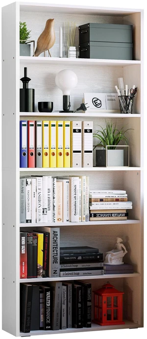 Bookshelves and Bookcases Floor Standing 6 Tier Display Storage Shelves 70in Tall Bookcase for Home Office, Living Room, Bed Room Bookshelves and Bookcases Floor Standing 6 Tier Display Storage Shelves 70in Tall Bookcase for Home Office, Living Room, Bed Room