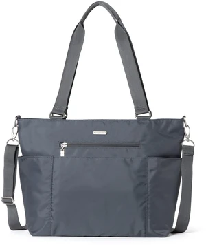 Essential Laptop Tote - Work Tote Bag with Laptop Sleeve - Lightweight Travel Crossbody Shoulder Bag for Women, Charcoal Gray Essential Laptop Tote - Work Tote Bag with Laptop Sleeve - Lightweight Travel Crossbody Shoulder Bag for Women, Charcoal Gray