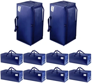 10 Pack Heavy Duty Moving Bags with Backpack Straps, Zippers & Handles, Extra Large Packing Bags for College Dorm Essentials, Moving Supplies Alternative to Cardboard Moving Boxes 10 Pack Heavy Duty Moving Bags with Backpack Straps, Zippers & Handles, Extra Large Packing Bags for College Dorm Essentials, Moving Supplies Alternative to Cardboard Moving Boxes