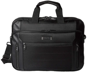Reaction Keystone 1680d Polyester Dual Compartment 17" Laptop Business Portfolio, Black Reaction Keystone 1680d Polyester Dual Compartment 17" Laptop Business Portfolio, Black