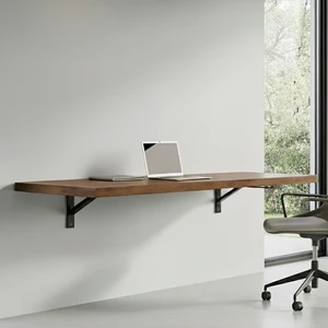 Wall Mounted Desk, Murphy Desk, Wall Mounted Folding Table, 48x16 Brown | Laundry Folding Table, Fold Down Work Bench, Foldable Station, Floating Bar, Hanging, Dining, Kitchen, Clothes Wall Mounted Desk, Murphy Desk, Wall Mounted Folding Table, 48x16 Brown | Laundry Folding Table, Fold Down Work Bench, Foldable Station, Floating Bar, Hanging, Dining, Kitchen, Clothes