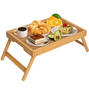 FSC 100% Bamboo Bed Tray with Folding Legs, X-Large, Natural | X-large FSC 100% bamboo bed tray with folding legs, handles and extra legroom for meals, laptops and reading. FSC 100% Bamboo Bed Tray with Folding Legs, X-Large, Natural | X-large FSC 100% bamboo bed tray with folding legs, handles and extra legroom for meals, laptops and reading.