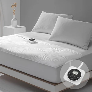 Heated Mattress Pad Foot King, 3D Air Fabric, Preheat & Memory for Winter | Electric Foot Warmer, 12 Heat Settings, Single Control, 1-12 Hour Auto-Off, Lighted Buttons, Machine Washable, 24 x 78 in Heated Mattress Pad Foot King, 3D Air Fabric, Preheat & Memory for Winter | Electric Foot Warmer, 12 Heat Settings, Single Control, 1-12 Hour Auto-Off, Lighted Buttons, Machine Washable, 24 x 78 in