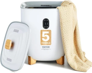 Towel Warmers for Bathroom, 25 L Towel Warmer Bucket with Auto Shut Off for Spa Fits up to 5 Oversized Towels, Blankets, Clothes, Bathrobes, PJ's and More Towel Warmers for Bathroom, 25 L Towel Warmer Bucket with Auto Shut Off for Spa Fits up to 5 Oversized Towels, Blankets, Clothes, Bathrobes, PJ's and More