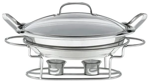 7BSR-28 Stainless 11-Inch Round Buffet Servers , Silver 7BSR-28 Stainless 11-Inch Round Buffet Servers , Silver