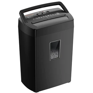 12-Sheet Cross Cut Paper Shredder, 5.5 Gal Home Office Heavy Duty Shredder for Paper, Credit Card, Mail, Staples, with Transparent Window, High Security Level P-4 (C275-A) 12-Sheet Cross Cut Paper Shredder, 5.5 Gal Home Office Heavy Duty Shredder for Paper, Credit Card, Mail, Staples, with Transparent Window, High Security Level P-4 (C275-A)