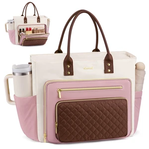 Laptop Tote Bag for Women, Work Bags Teacher Tote Bag, Nurse Bags Laptop Bag With Large Cup Holder, Professional Briefcase Business Large Handbag, Mother Gift, 17 Inch Laptop Tote Bag for Women, Work Bags Teacher Tote Bag, Nurse Bags Laptop Bag With Large Cup Holder, Professional Briefcase Business Large Handbag, Mother Gift, 17 Inch