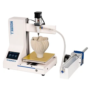 TRONXY Clay 3D Printer Moore1 Liquid Deposition Molding Mini 3D Printers for Ceramics Hobby Beginners Kids Adults with LCD Screen Building Size:7 * 7 * 7inch(180x180x180mm) TRONXY Clay 3D Printer Moore1 Liquid Deposition Molding Mini 3D Printers for Ceramics Hobby Beginners Kids Adults with LCD Screen Building Size:7 * 7 * 7inch(180x180x180mm)
