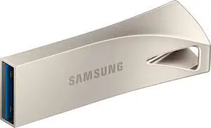SAMSUNG 256GB BAR Plus (Metal) USB 3.1 Flash Drive, Speed Up to 400MB/s (MUF-256BE3/AM) SAMSUNG 256GB BAR Plus (Metal) USB 3.1 Flash Drive, Speed Up to 400MB/s (MUF-256BE3/AM)