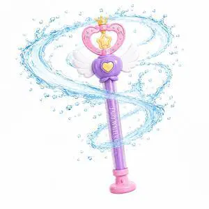 Magic Spiral Water Wand, Fairy Wand Water Squirter (Purple-Wings) | Spiral Water Wand, Spinning Water Spray Toy, 150ml Pull-Out Water Blaster, Extendable Manual Water Toy Magic Spiral Water Wand, Fairy Wand Water Squirter (Purple-Wings) | Spiral Water Wand, Spinning Water Spray Toy, 150ml Pull-Out Water Blaster, Extendable Manual Water Toy