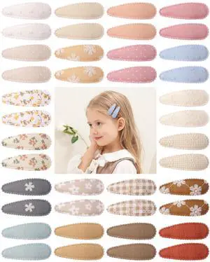 40Pcs Toddler Hair Clips Hair Barrettes Baby Girls Hair Bows Clips | Floral Print Non Slip Snap Hairpins Flower Hair Clips for Girls Kids Toddler Hair Accessories 40Pcs Toddler Hair Clips Hair Barrettes Baby Girls Hair Bows Clips | Floral Print Non Slip Snap Hairpins Flower Hair Clips for Girls Kids Toddler Hair Accessories