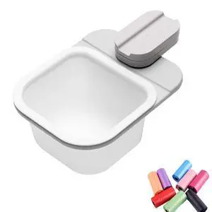 Rotatable Clip-on Mini Garbage Can with 1 Trash Bag | Clipped Under Dinner Desk or Table Counter, Small Waste Basket, Tiny Trash Bin, Small Garbage Bin for Desktop Rotatable Clip-on Mini Garbage Can with 1 Trash Bag | Clipped Under Dinner Desk or Table Counter, Small Waste Basket, Tiny Trash Bin, Small Garbage Bin for Desktop