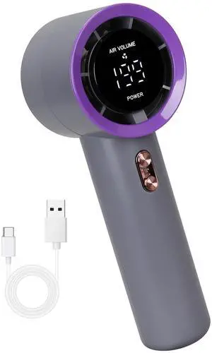 Portable Handheld Fan, Compact Personal Mini Fan (Gray) Portable Handheld Fan, Compact Personal Mini Fan (Gray)