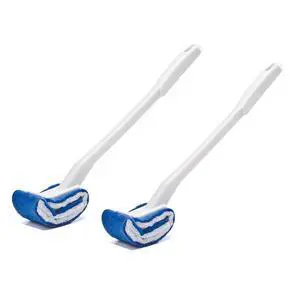 Toilet Brush Bowl Brush Bathroom Brush Under Rim Toilet Brush Scracth-Free Curved Good Grip Easy to use deep Cleaning No Scratching, Anti-Splashing Easy to Store (2pc White) Toilet Brush Bowl Brush Bathroom Brush Under Rim Toilet Brush Scracth-Free Curved Good Grip Easy to use deep Cleaning No Scratching, Anti-Splashing Easy to Store (2pc White)