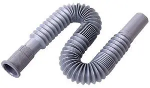 1-1/4 Inch Flexible and Expandable Drain Pipe Tube S Trap, Universal Plastic Angle Simple Extension Tube for Kitchen Bathroom Sink Sewer Drain Wash Basin 1-1/4 Inch Flexible and Expandable Drain Pipe Tube S Trap, Universal Plastic Angle Simple Extension Tube for Kitchen Bathroom Sink Sewer Drain Wash Basin