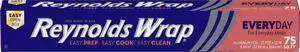 Wrap Everyday Strength Aluminum Foil, 75 Square Feet | 12 Inch Kitchen Foil Roll, Grill And Freezer Safe, Ideal For Foil Packets, Grilling, Home Cooking, 25 yds x 12 in Wrap Everyday Strength Aluminum Foil, 75 Square Feet | 12 Inch Kitchen Foil Roll, Grill And Freezer Safe, Ideal For Foil Packets, Grilling, Home Cooking, 25 yds x 12 in