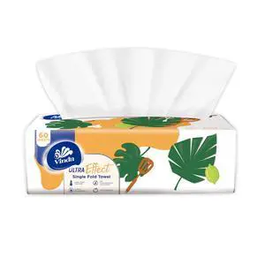 Kitchen Paper Towels, 3-Ply, 60 Sheets, Ultra Absorbent, Strong & Durable, Household Cleaning Paper, 1 Pack Kitchen Paper Towels, 3-Ply, 60 Sheets, Ultra Absorbent, Strong & Durable, Household Cleaning Paper, 1 Pack