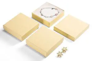 Jewelry Gift Boxes 3.5x3.5x1 Matte Brown 20 Pcs Cotton Filled Lids | Cardboard Box,Bulk Shipping Packaging for Small Business,Festive Day,Necklace Earring Bracelet Ring,Kraft Square Cases Jewelry Gift Boxes 3.5x3.5x1 Matte Brown 20 Pcs Cotton Filled Lids | Cardboard Box,Bulk Shipping Packaging for Small Business,Festive Day,Necklace Earring Bracelet Ring,Kraft Square Cases
