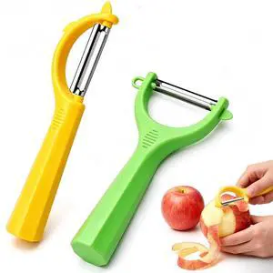 2PCS Vegetable Fruit Peeler & Y Potato Peeler | Ultra-Sharp Stainless Steel Blade Non-Slip Handle, Multifunctional Potato Peeler for Kitchen Perfect for Veggie,Carrot, Apple 2PCS Vegetable Fruit Peeler & Y Potato Peeler | Ultra-Sharp Stainless Steel Blade Non-Slip Handle, Multifunctional Potato Peeler for Kitchen Perfect for Veggie,Carrot, Apple
