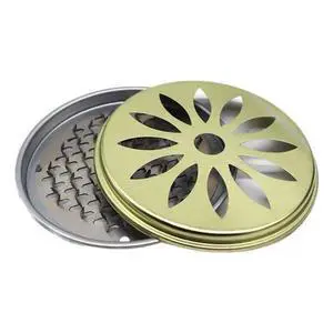 Mosquito Coil Holder Metal Windproof Coil Incense Burner with Cover Round Fireproof Incense Holder for Home Outdoor Camping Traveling (Copper) Mosquito Coil Holder Metal Windproof Coil Incense Burner with Cover Round Fireproof Incense Holder for Home Outdoor Camping Traveling (Copper)