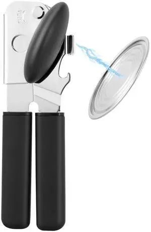 Can Opener Manual with Magnet Lift, Heavy Duty Handheld Smooth Edge Can Tin Opener for Seniors, Durable Sharp Cutting Blade,Easy Turn Knob Multifunctional Bottle Opener Can Opener Manual with Magnet Lift, Heavy Duty Handheld Smooth Edge Can Tin Opener for Seniors, Durable Sharp Cutting Blade,Easy Turn Knob Multifunctional Bottle Opener
