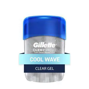 Antiperspirant and Deodorant for Men, 72hr Sweat & Odor Protection, Long Lasting Freshness, Anti-White Mark Technology, Clear Gel, Cool Wave Scent, 0.5 oz Antiperspirant and Deodorant for Men, 72hr Sweat & Odor Protection, Long Lasting Freshness, Anti-White Mark Technology, Clear Gel, Cool Wave Scent, 0.5 oz